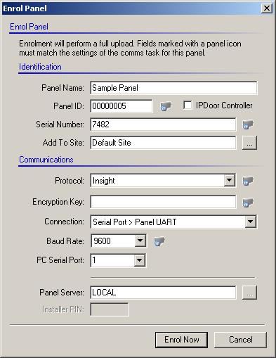 Working With Panels You cannot work with a panel until it has been created in Insight. There are three methods of creating panels: 1. Enrolling: this is the normal method.