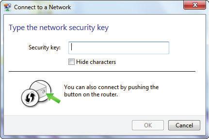 Enter the same security key or passphrase that is on your DAP-1665 and click Connect. It may take 20-30 seconds to connect to the wireless network.