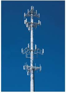 Figure 3: Common Types of Cell Towers Monopole Lattice Guyed Stealth Source: igr, 2016 Changes with 3G (mobile broadband) Third