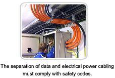 Finally, copper cabling may conduct voltages caused by lightning strikes to network devices.
