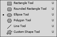 Gradient/Paint Bucket tools Path Creation tools Dodge/Burn/Sponge tools Text