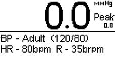 Screen Views Main Display Specifications Blood Pressure Pressure Range: ± 500 mmhg @ 20 C Accuracy: ± (1% of Reading + 0.