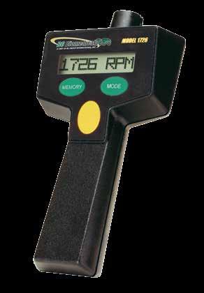 75 Tachometer Series Applications ± Ideal for use in production, engineering, inspection, quality control and maintenance.