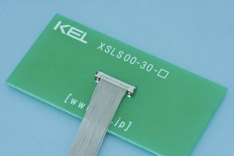 XSLS SERIES 0.25mm PITCH CONNECTOR FOR MICRO COAXIAL CABLE (STACKING TYPE) XSLS 00 XSLS 20 Number of packaging A : 500pcs. per reel B : 3000pcs. per reel C : 5000pcs.