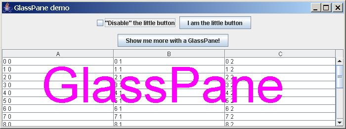 Glass pane basics - Painting over all the components frame.