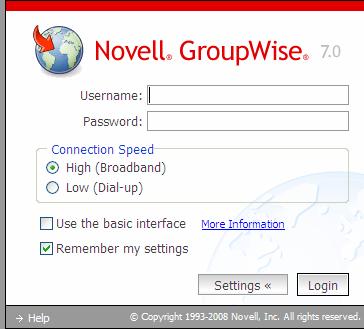 Logging into GroupWise WebAccess With the installation of the certificate accomplished, now you may proceed to the website that will allow you to login to your email account.