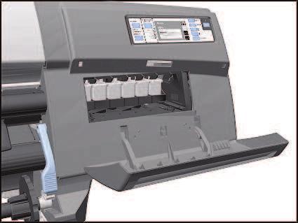 Ink Tubes System Removal Switch off the Printer and