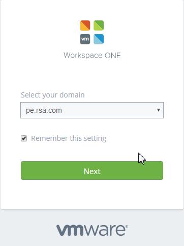 Select Change to a different domain and select