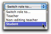 Previewing the Student View 1.