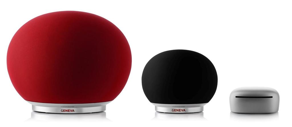 AEROSPHERE The Geneva Aerosphere is a completely modular and wireless Hi-Fi audio system that can grow into a multi-room system.