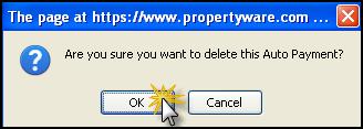 Deleting Auto Payments You can delete your auto payments at any time.