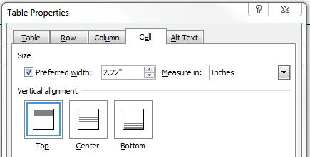 On the Row tab, select the Specify height check box and then enter the height you want.