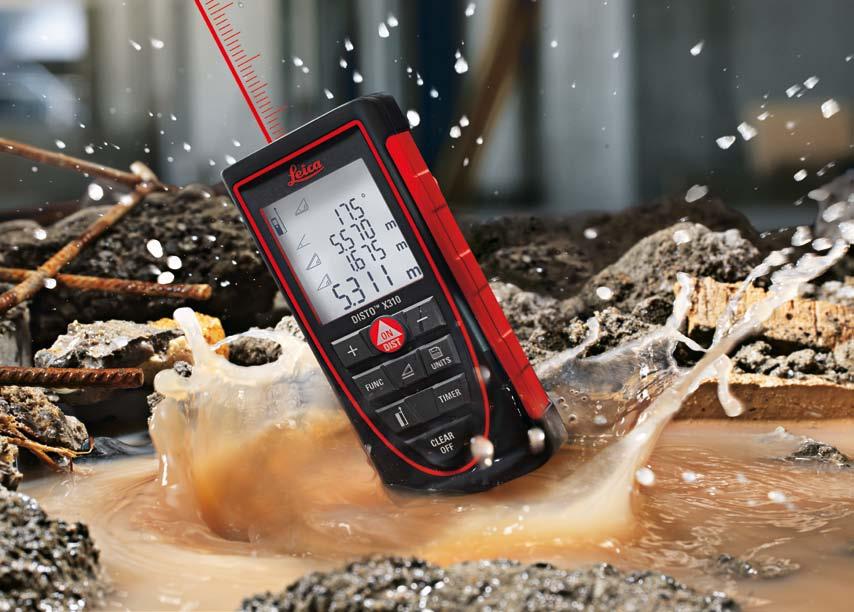 in accordance with ISO 16331-1 Certified Quality Leica DISTO D210 and X310 define a new benchmark The range and accuracy of laser distance meters depends greatly on lighting conditions and the