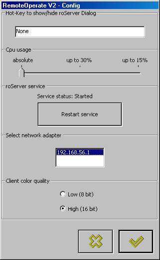 Server and client administration 5.6 Changing server settings 5.6 Changing server settings Requirements The "Server - " dialog box is open. Procedure Proceed as follows: 1.