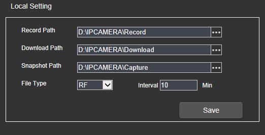1 Display Configuration Click on Parameter Setting to open the page as below (preview setting page by default): Name of channel: name of the IP camera Display of channel: Choose to display or conceal