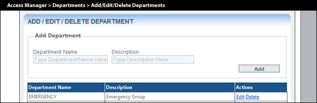 To associate users to departments, you will edit a selected user in View/Edit User and in the Department tab, check the listed departments relevant to this user and press the Update button to save
