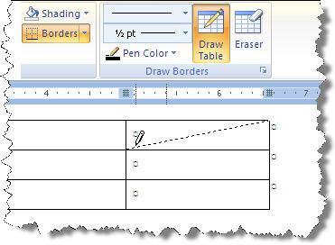 The DRAW BORDERS section includes tools to manually adjust your table.