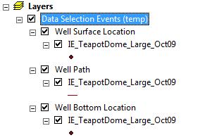 Using the Extension An options dialog controls which data types that are listened for, which layer files will be used to set their display