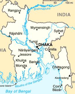 ICT Solution for Bangladesh Take a closer look at a target country: Bangladesh Area: 144,000 km 2 - Flat terrain Population: 133 million people (925 persons/km 2 ) Infrastructure: optical fiber,