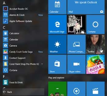 60. All Apps Windows 10 has replaced the All Programs feature in the Start Button with All Apps.