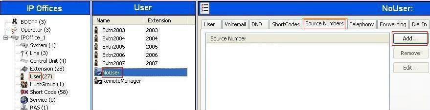 To configure Avaya IP Office to use PAI for privacy calls, navigate to User