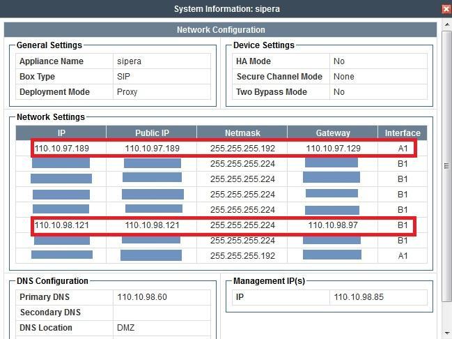 7.2. Global Profiles Global Profiles allows for configuration of parameters across all UC-Sec appliances. 7.2.1.