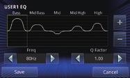 12-Preset EQ and 3-Band Parametric EQ With 12 preset EQ patterns to choose from, it s easy to create the sound you like, based on musical genre or your personal preference.