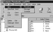 Phonebook Phonebook Creating a New Phonebook Entry 1. Make sure that phonebook data is displayed. If not, click Phonebook in the tree view. 4. When you are satisfied with your settings, click OK. 2.