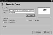 Melody Composer Downloading a Melody to the Phone Make sure that you are in online mode. If not, select File Online. 1. Click in the EasyGPRS toolbar. The Melody to Phone dialog box is displayed.