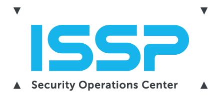 Information Systems Security Partners ISSP has the following business divisions ISSP Security Operations Center provides