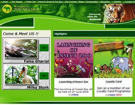 33. Figure 12 shows a website of Zoo Negara.