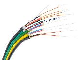 Fibre optic cables Fibre optic cable utilizes light to transmit data from one point to another on the network.