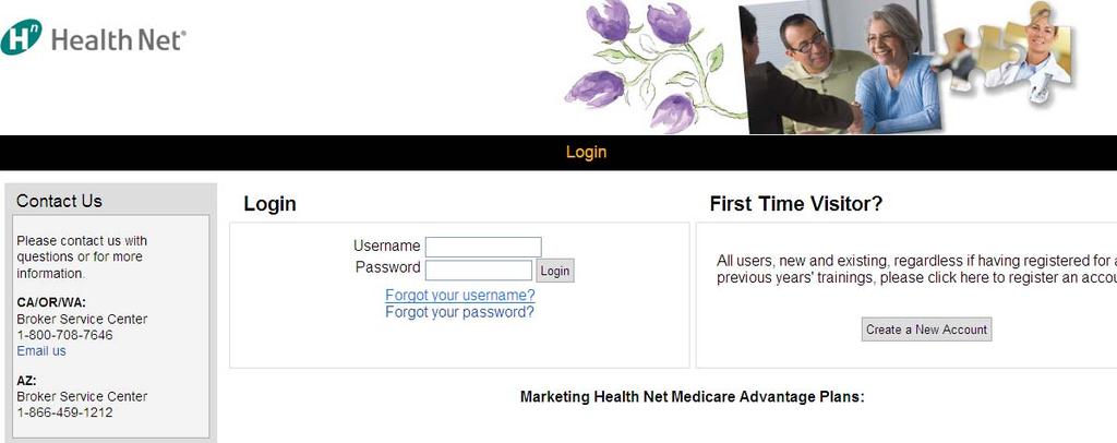 You have now been redirected to the Health Net-AHIP site.