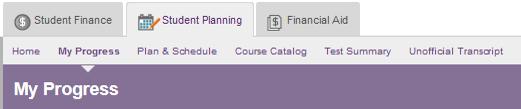 If a course on your schedule is closed or waitlisted, a notification message will appear.