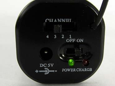 The DVR can connect to yor wireless cameras or transmitters on the 8 channels listed below: Wireless camera shown for illustrative purposes only and is not included