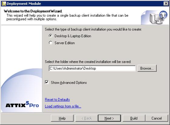 2 SERVER EDITION V6.0 for MICROSOFT WINDOWS Step 4: Deploy an MSI (installer) file To deploy an MSI file: 1.
