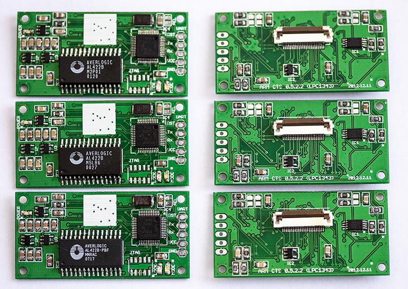 2 CTS solution 2.1 Overview Photo 1: Six CTS modules without camera attached.