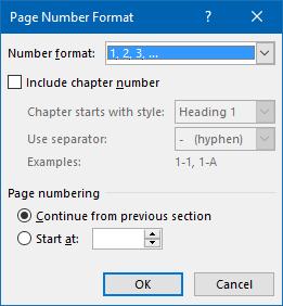 Check the Different First Page check box the Options group: on the Design tab (Header & Footer Tools) in Check or uncheck check box Do the following steps in the header frame: 1.