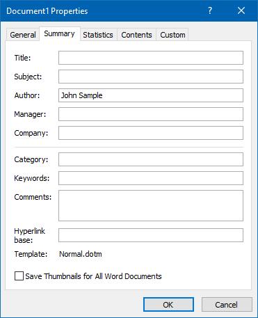 For many documents it is also very useful when the file name and path is included in the footer.