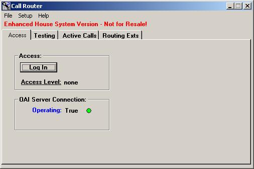 4.4. Configure CTS OAISYS Call Router Step Description 1.