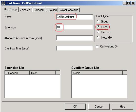 Configure Hunt Group 16. In the Manager window, go to the Configuration Tree and double-click Hunt Group to open the list of hunt groups on the IP Office. 17.