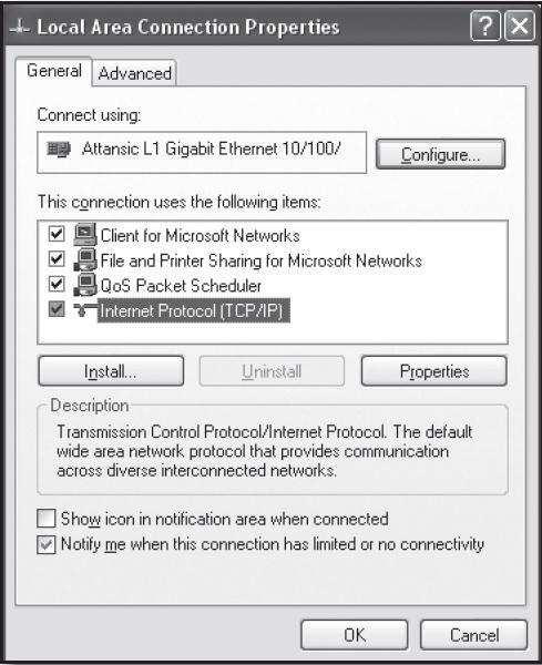 The Network Connection Windows is as shown in the figure. 3. Select <Local Connection> and click on the right mouse button. 4.