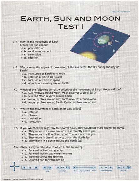 Talking Tests At times a student s IEP will call for test questions to be read aloud to the student.