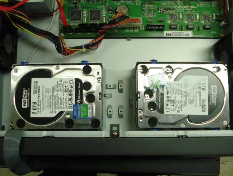 Mounting HDD or DVDRW (16ch) 1.