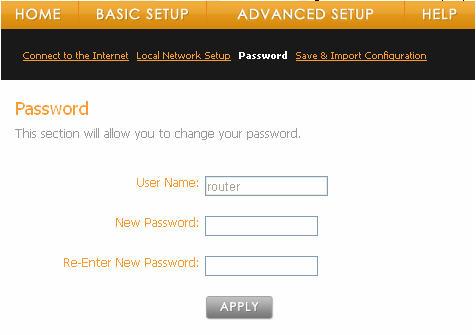 The user name is always router and the default password is router.
