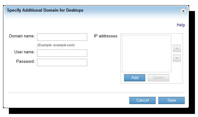 Configure separate user and computer domains 4.