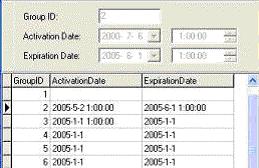 Exception Date Setting This function is used to set restrict access during periods such as holidays,
