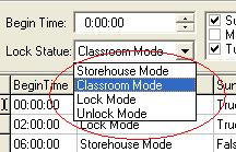 Step 1: Create Time Operation Setting in Software 1. Go to the window within the Setting Menu. 2. You will notice there are 16 Timed Operation Groups in total, and up to 16 settings in each group.