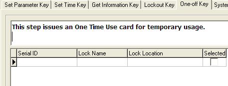 locks from Lock List. Step2: Issue key.