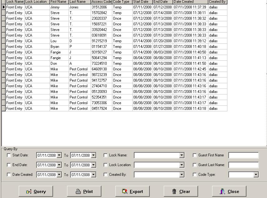 Here s how to view the saved data: 1. On Query By give the time window of the audit records, and check the key words. 2.
